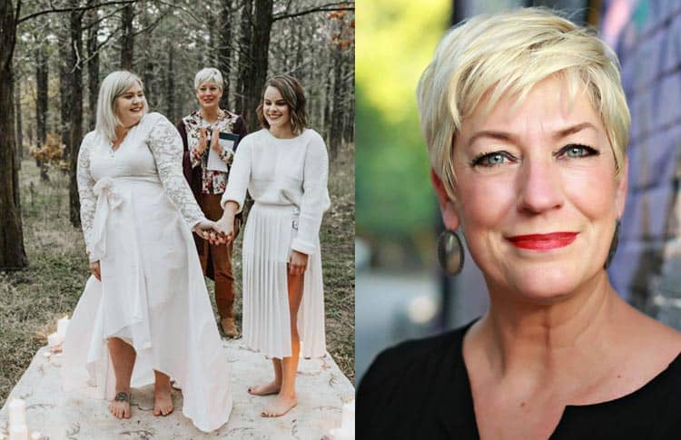 Baptist Woman Takes the Place of Absentee Moms At LGBTQ Weddings