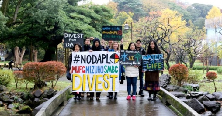 Activists Around The World Take #NoDAPL Fight To The Banks